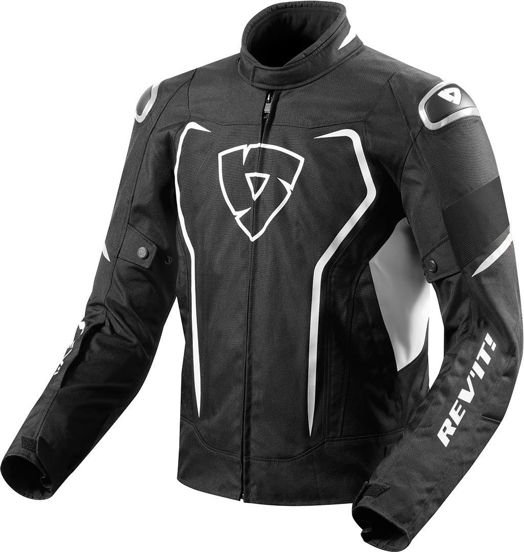 REV'IT! Blouson Vertex H20 noir/blanc
