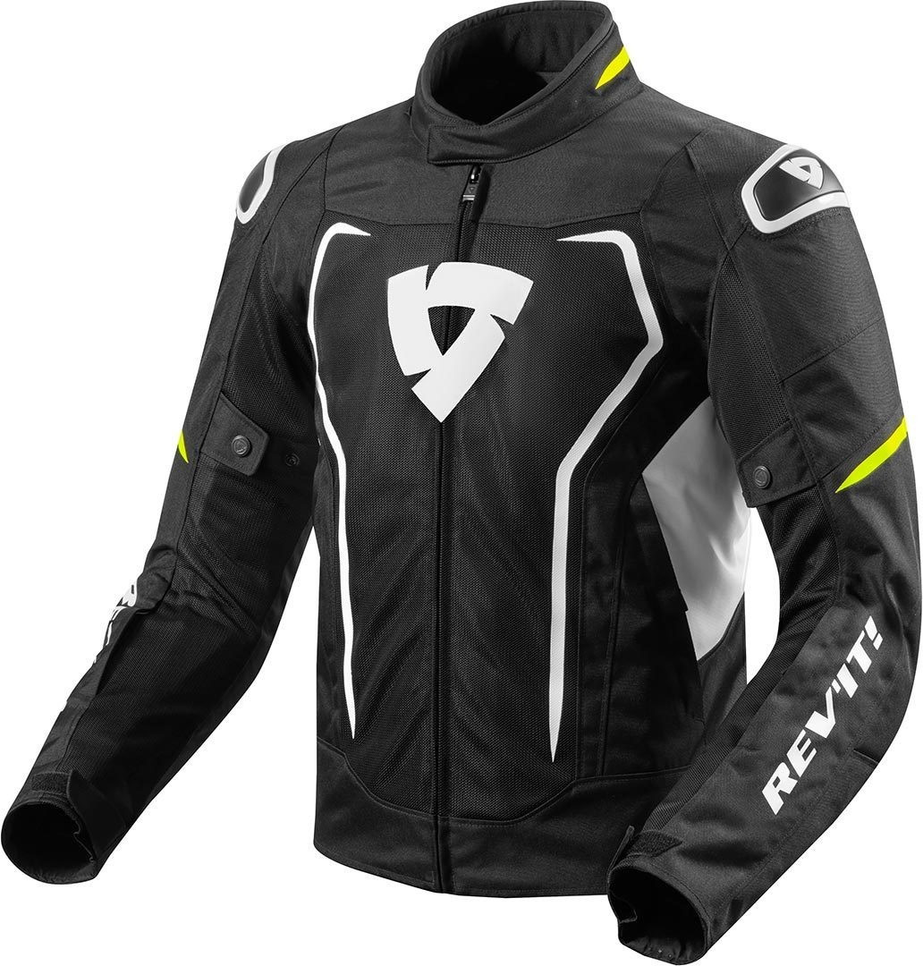 REV'IT! Blouson Vertex Air noir/jaune