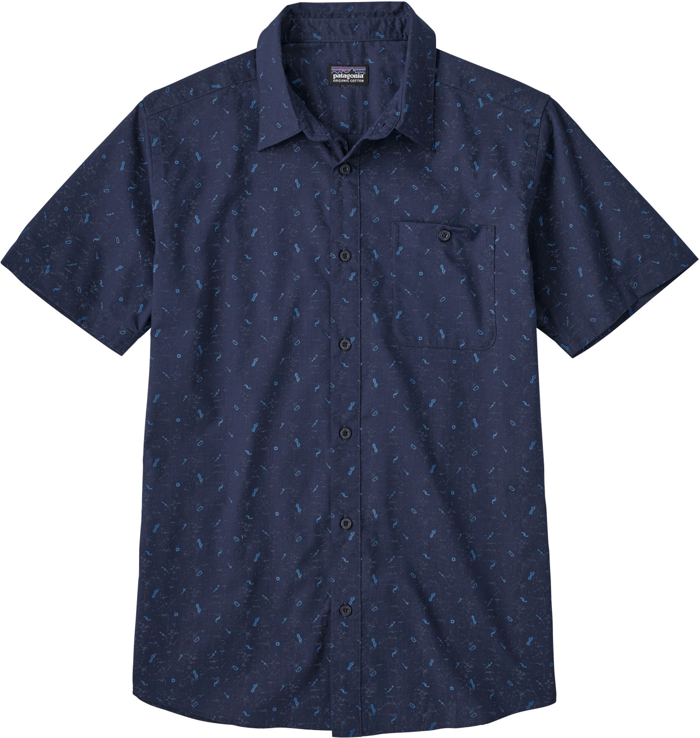 Patagonia Men's Go To Shirt rockwall: classic navy