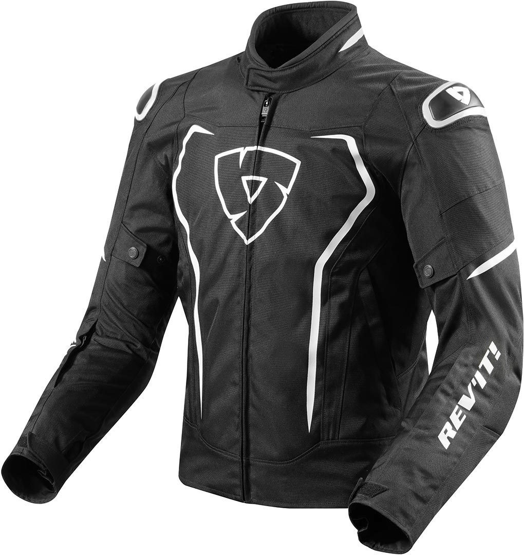 REV'IT! Blouson Vertex noir/blanc