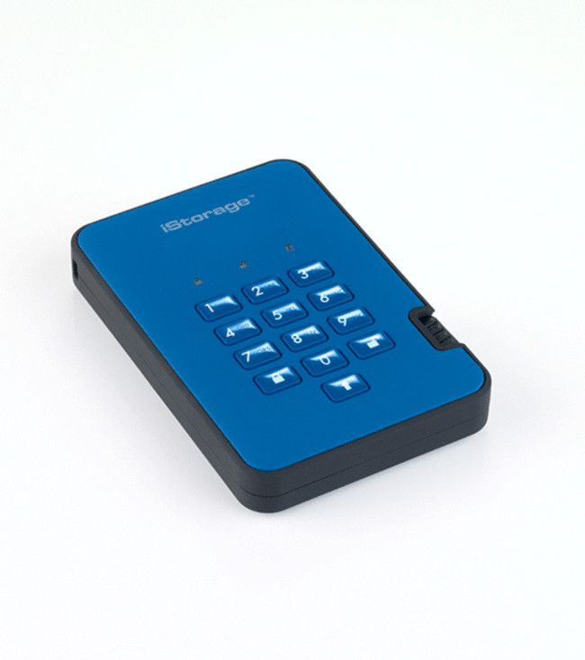 iStorage DiskAshur2 1 To bleu