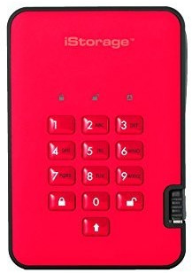 iStorage DiskAshur2 5 To rouge