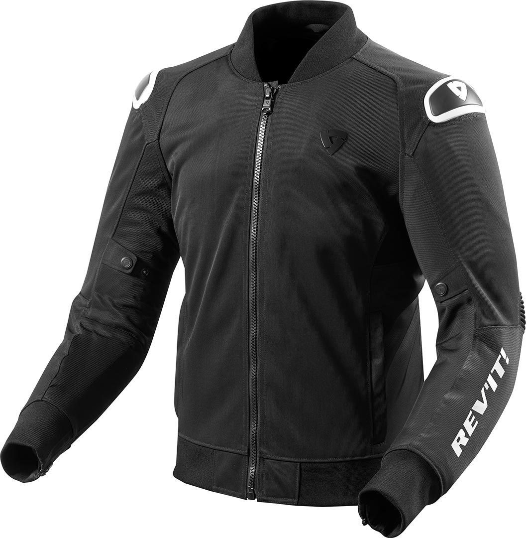 REV'IT! Blouson Traction noir/blanc