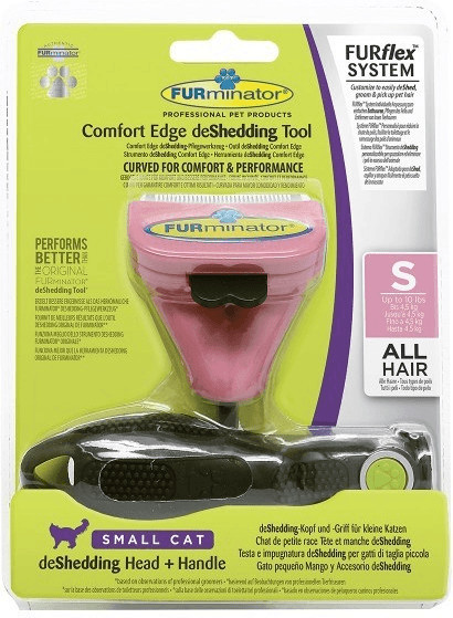FURminator FURflex Comfort Edge deShedding Tool for Cats S