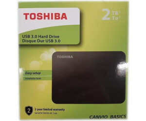 Toshiba HDTB420EK3AA disque dur externe 2 To Noir au meilleur prix