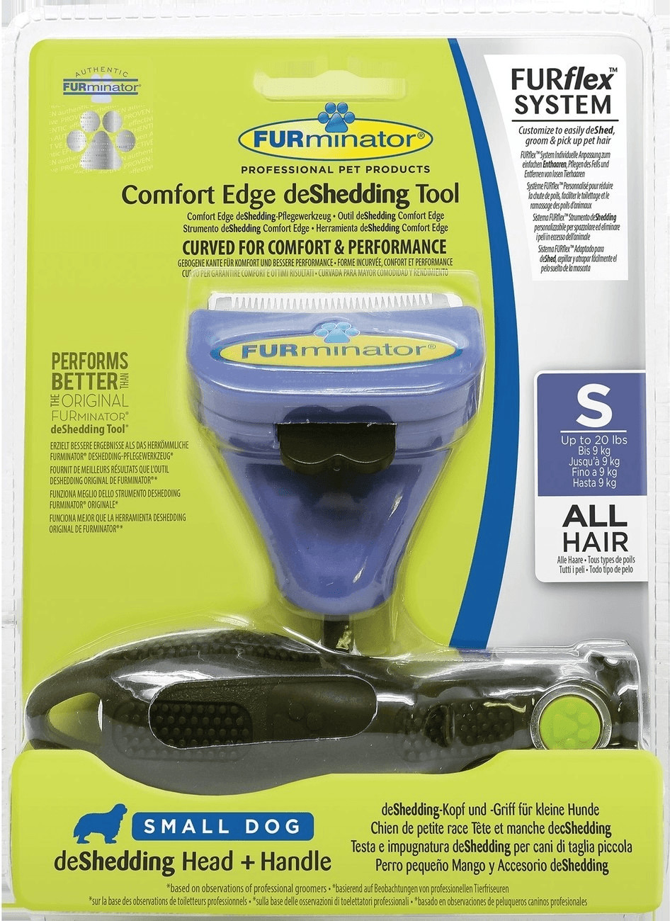 FURminator Comfort Edge deShedding Tool for Dogs S