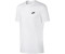 Nike T-Shirt (827021-100) white/white/black
