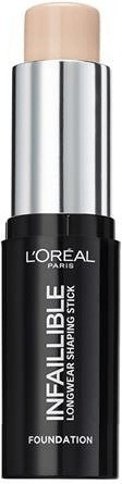 L'Oréal Infaillible Shaping Stick Foundation 140 Natural Rose (9 g)