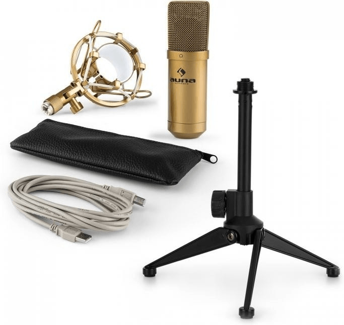 Auna MIC-900G-LED V1 Microphone-Set