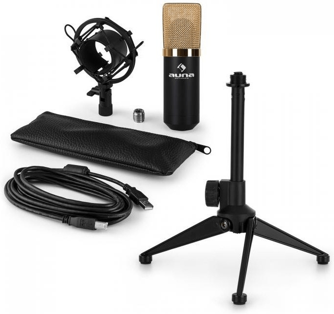 Auna MIC-900BG-LED V1 Microphone-Set
