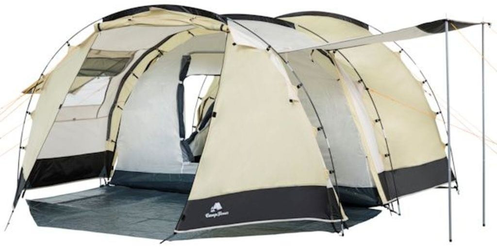 CampFeuer Tunnel Tent 4 (1018, sable)