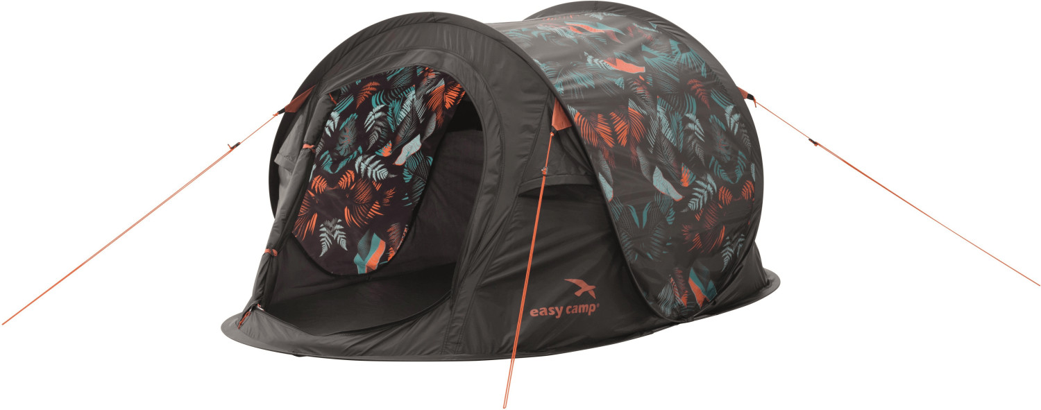 easy camp Antic Nighttide Floral Print (gris, noir)