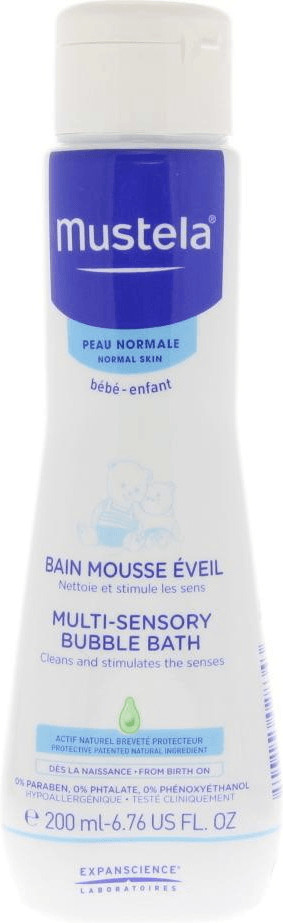 Mustela Peau normale - Bain mousse éveil (200 ml)