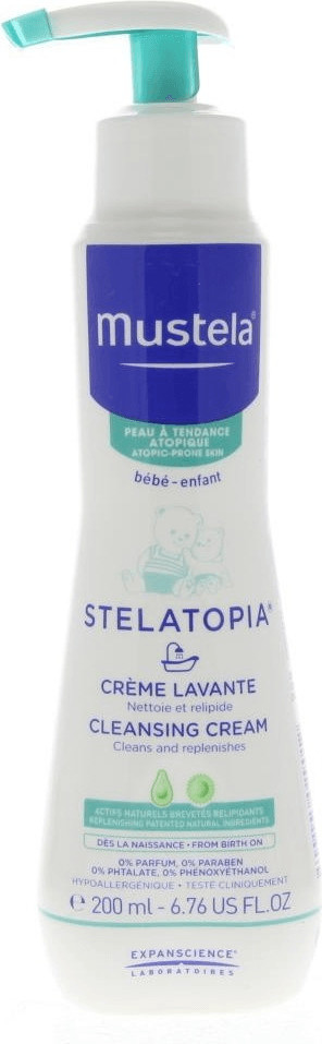 Mustela Stelatopia crème lavante (200 ml)