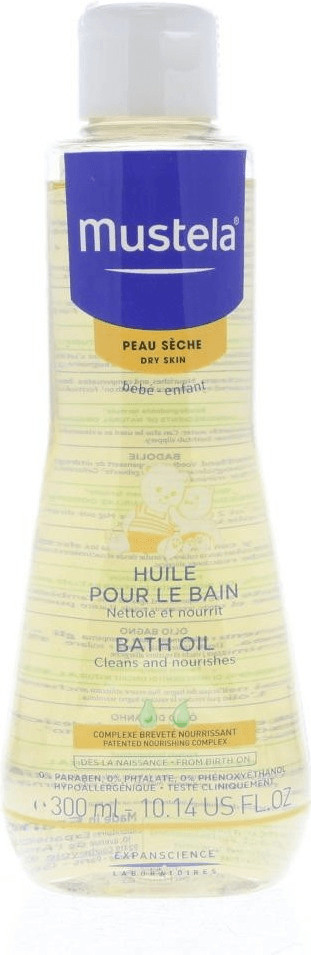 Mustela Peau sèche - Huile pour le bain (300 ml)
