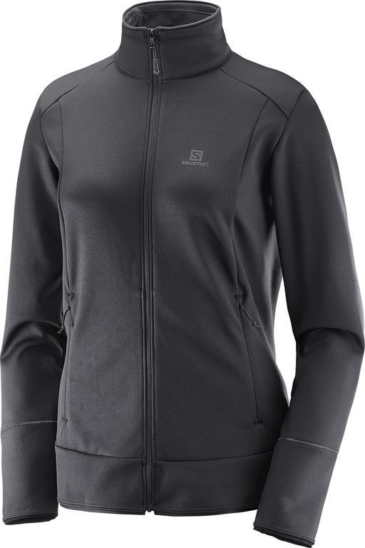 Salomon Veste polaire Discovery FZ femme noir