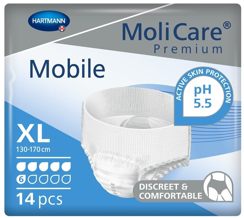 Hartmann MoliCare Premium Mobile 6 Drops X-Large (14 pcs)