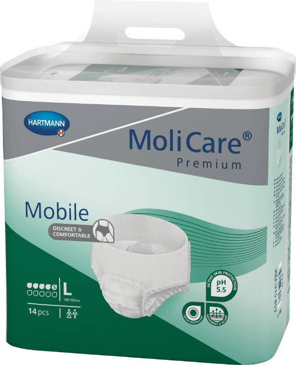 Hartmann MoliCare Premium Mobile 5 Drops Large (14 pcs)