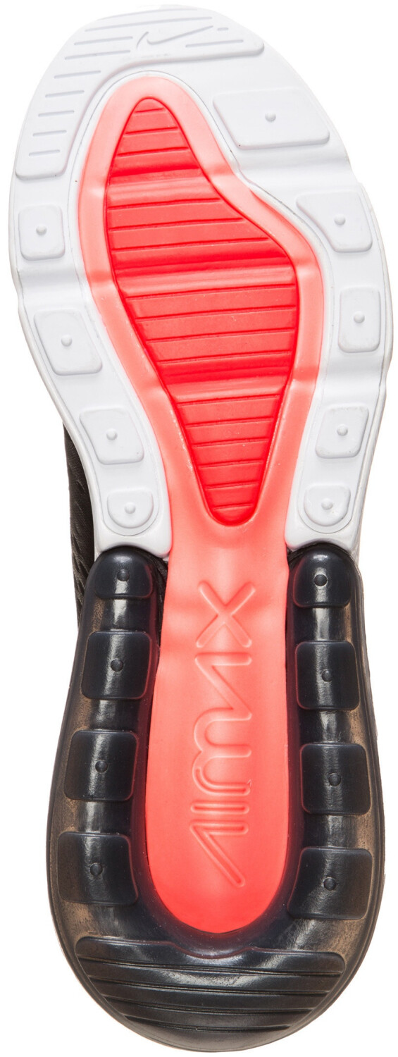 Nike air max 270 - men's black/anthracite/white/solar red clearance