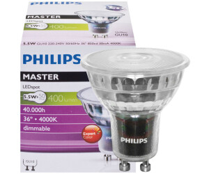 Philips Master LED ExpertColor 5.5-50W GU10 36D € 12,84 (oggi) | Migliori prezzi e offerte idealo