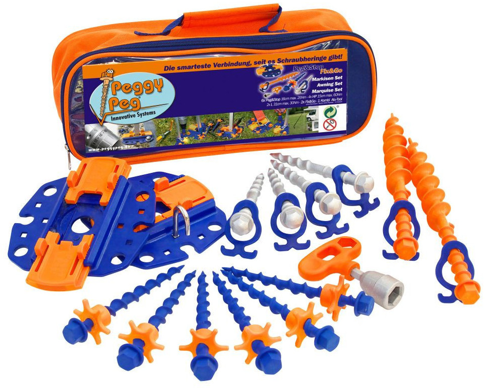 Peggy Peg Peg&Stop / Fix&Go Markisenset