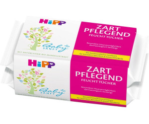 Hipp Babysanft Zart Pflegend Feuchte Tücher 6 x 224 Tücher 