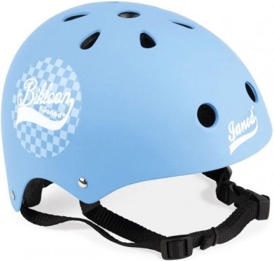 Janod Casque bleu à damiers Bikloon
