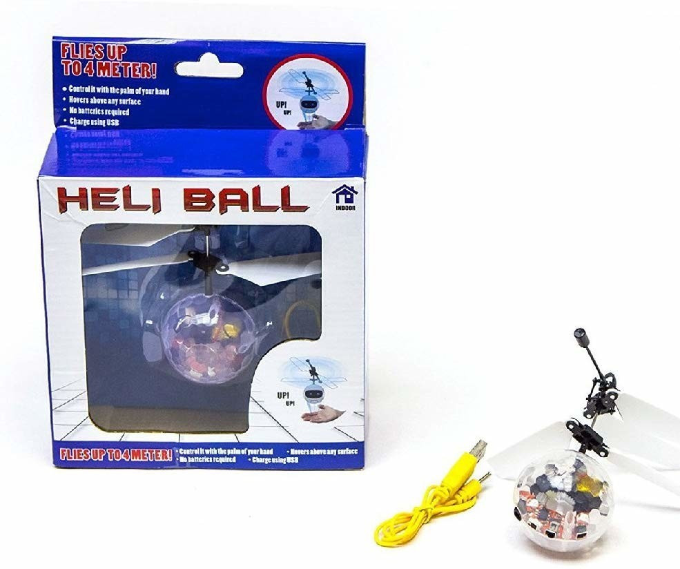 Dema Heli Ball transparent avec lumière
