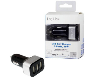 Hama Auto Ladegerät USB 12 W/2,4 A (2-fach Ladeadapter für  Zigarettenanzünder USB-A 2 x 5 V, Mini USB-Ladegerät, Doppel-Ladeadapter  für Kfz, 2-fach USB-Netzteil für Handys u.v.m.) schwarz : :  Elektronik & Foto