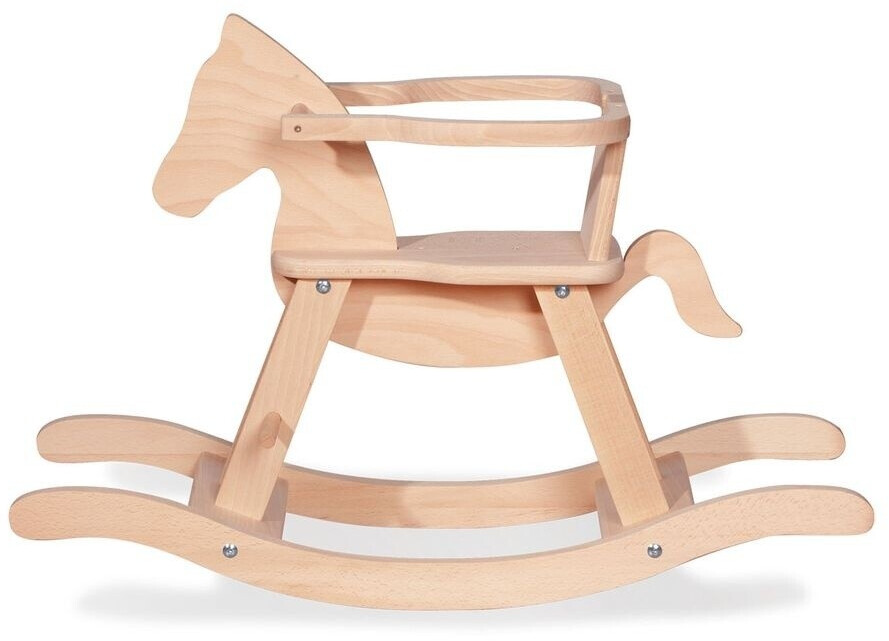 Pinolino Cheval à bascule en bois nature