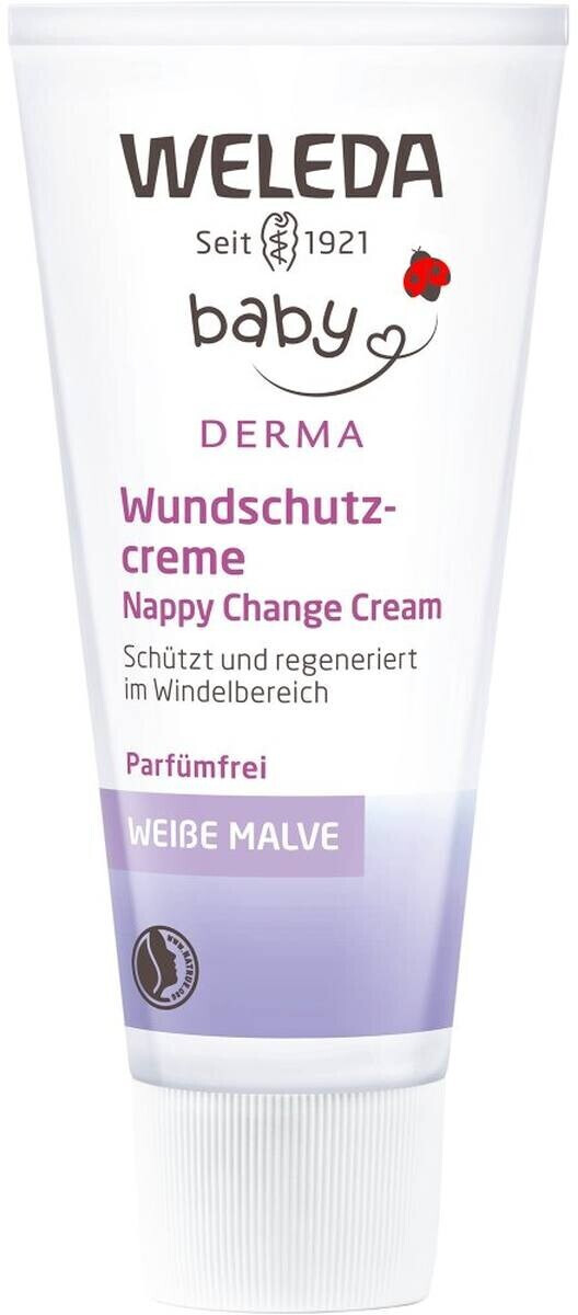 Weleda Crème pour le change à la mauve blanche