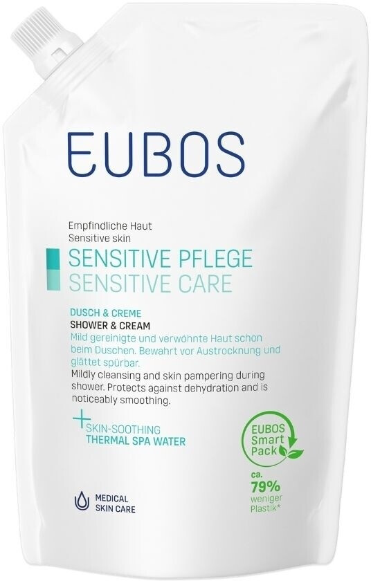 Eubos Sensitive Shower & Cream Refillable (400 ml)