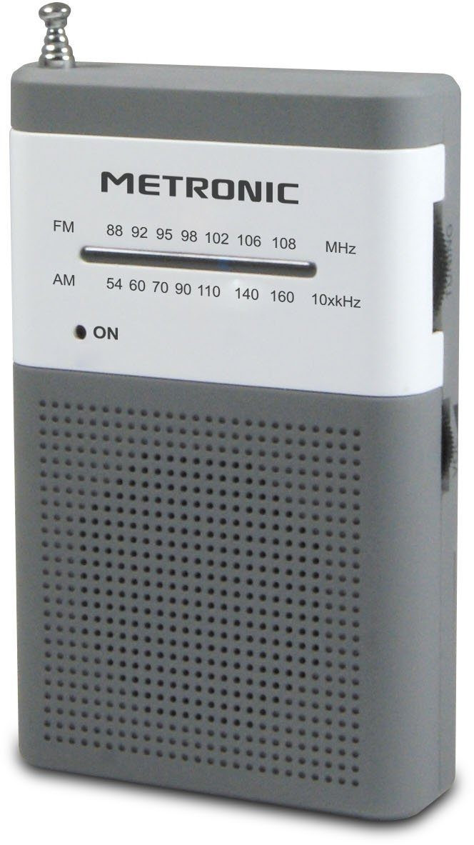 Metronic Pocket grey/white