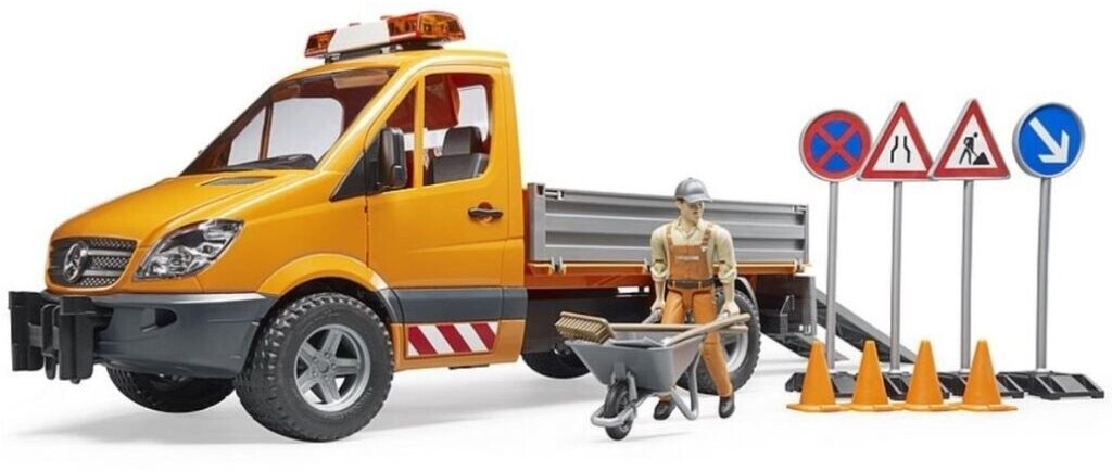 Bruder MB Sprinter municipal avec module son et lumière (02537)