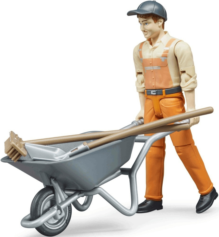 Bruder Set figurine employé municipal (62130)