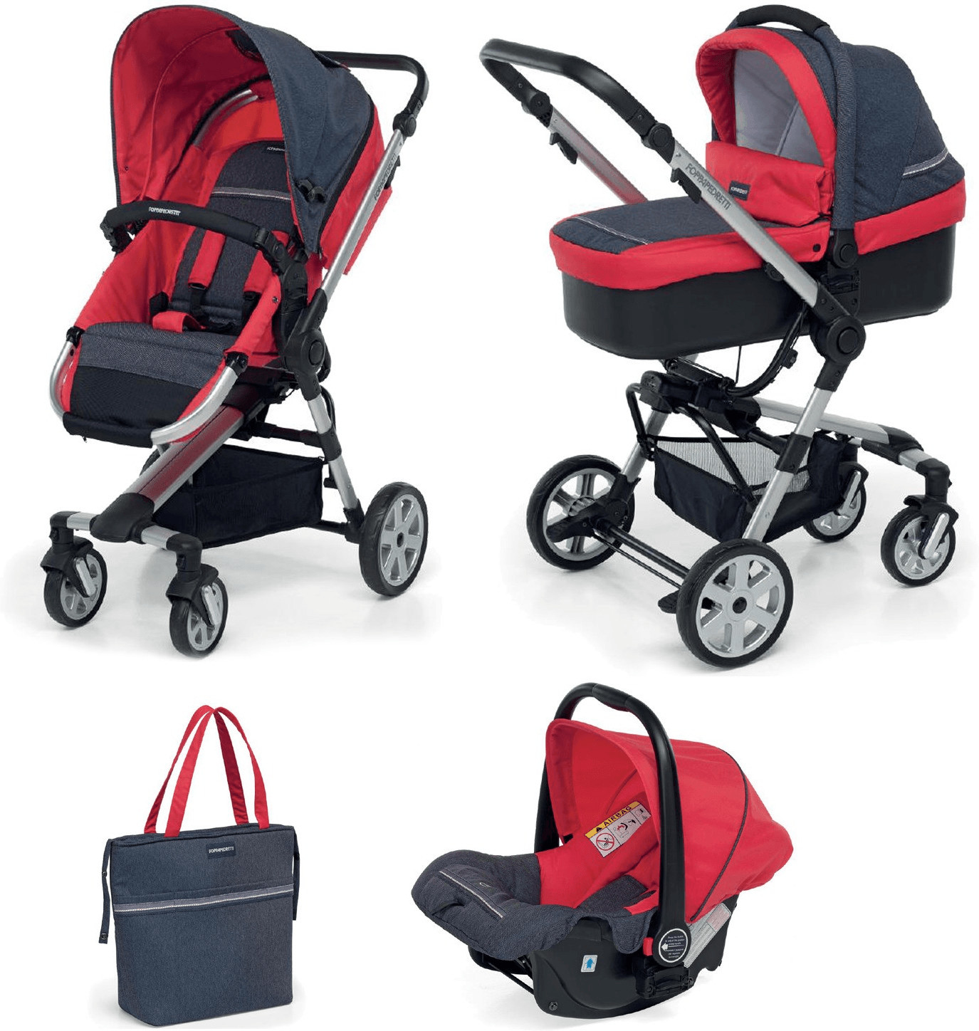 Foppapedretti SuperTres Denim Red