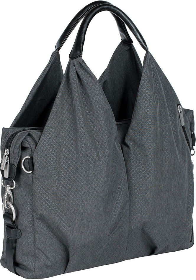 Lässig Green Label Neckline Bag Spin Dye Black Melange