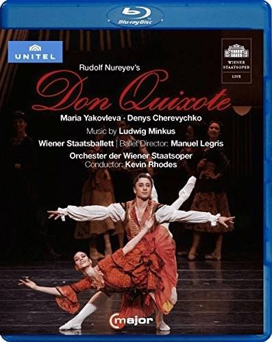 Rudolf Nureyev's Don Quixote (Wiener Staatsballett/Wieder Staatsoper + Kevin Rhodes) [Blu-ray]