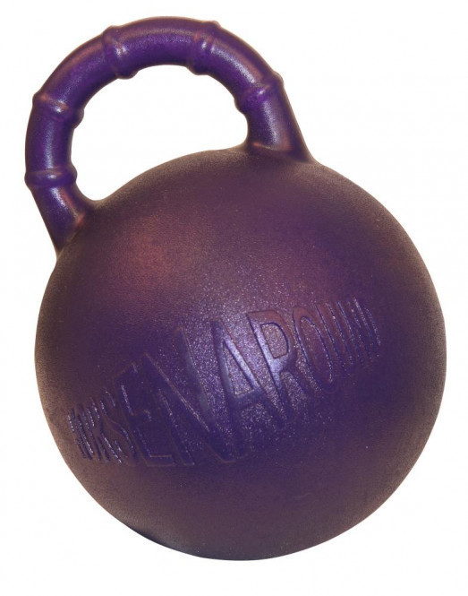 Kerbl Balle à jouer Horsen Around 25 cm violet goût menthe