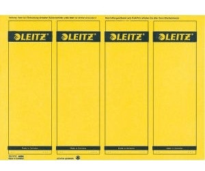 Register, 2016 Leitz 14160015 Inhaltsschildchen 100 Stück gelb 