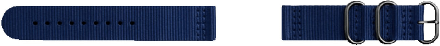 Strap Studio Bracelet Nato Samsung Gear Sport bleu marine