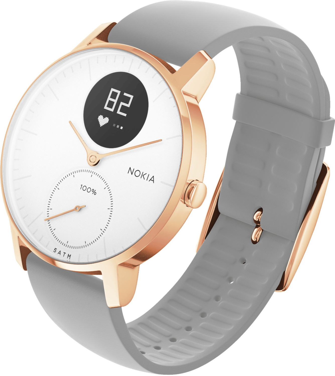 Nokia steel hr 36mm rose gold deals