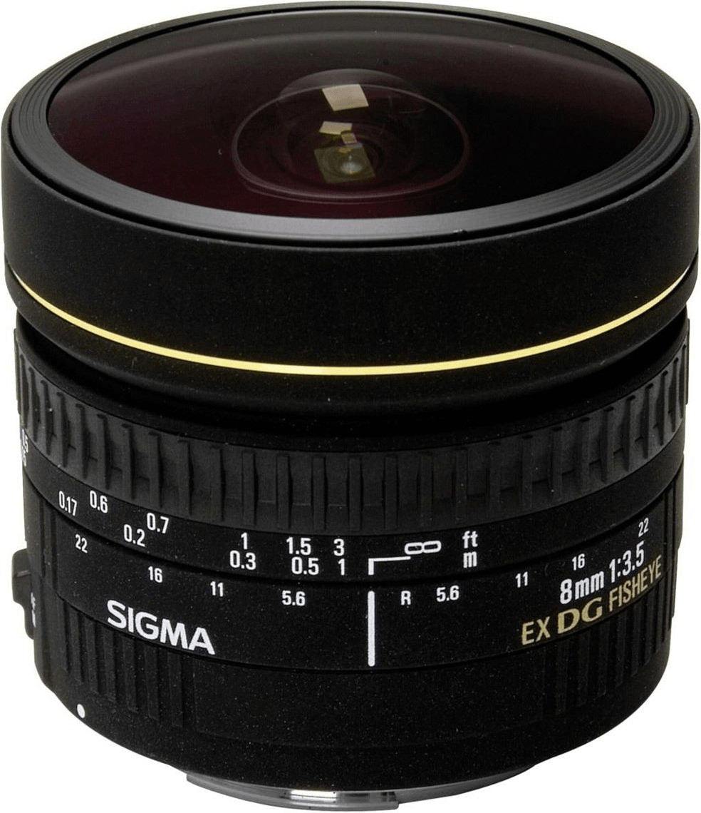 Sigma 8mm f3.5 EX DG Circular Fisheye Canon