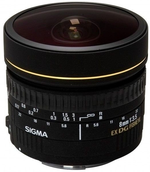 Sigma 8mm f3.5 EX DG Circular Fisheye Nikon