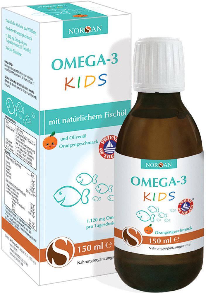 Norsan Omega3 Kids flüssig (150ml) ab € 9,99 Preisvergleich bei