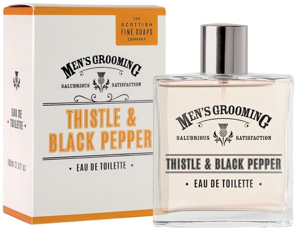 Scottish Fine Soaps Men's Grooming Thistle & Black Pepper Eau de Toilette (100ml)