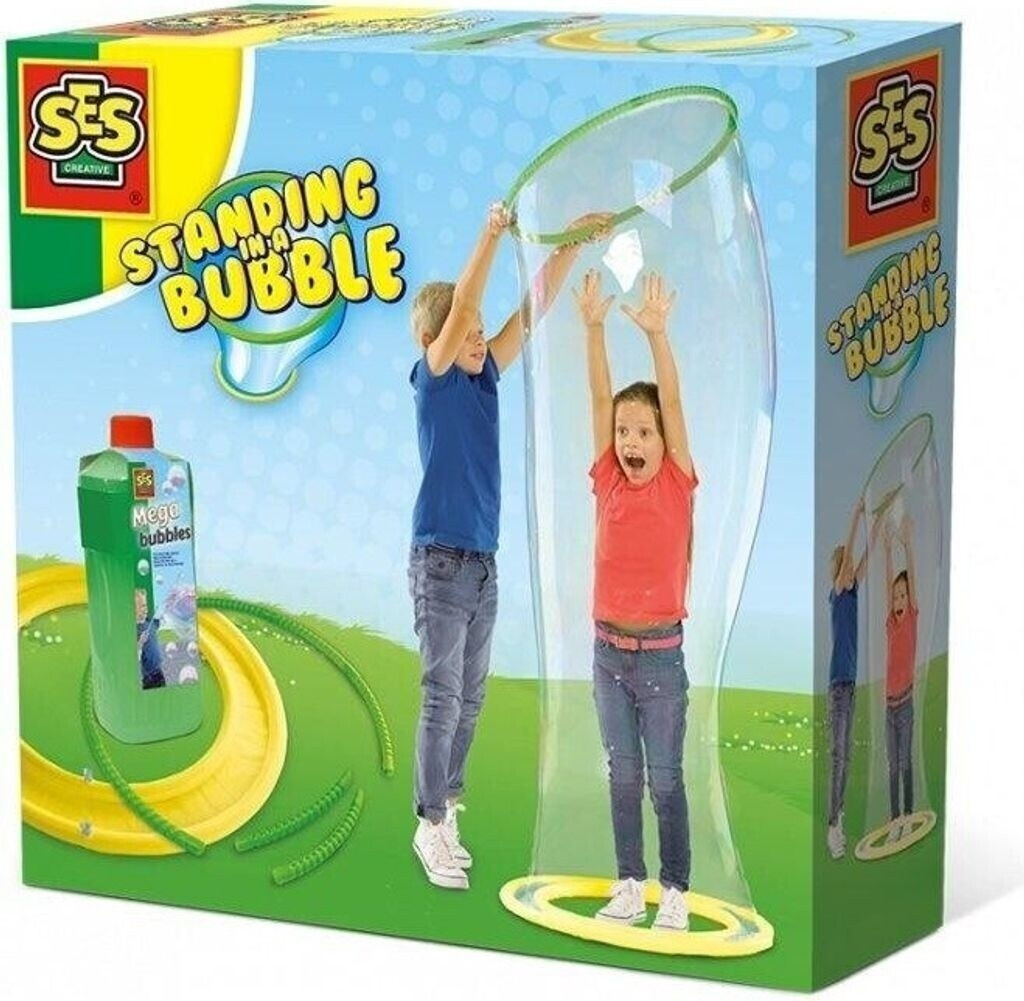 SES Creative Standing in a Bubble