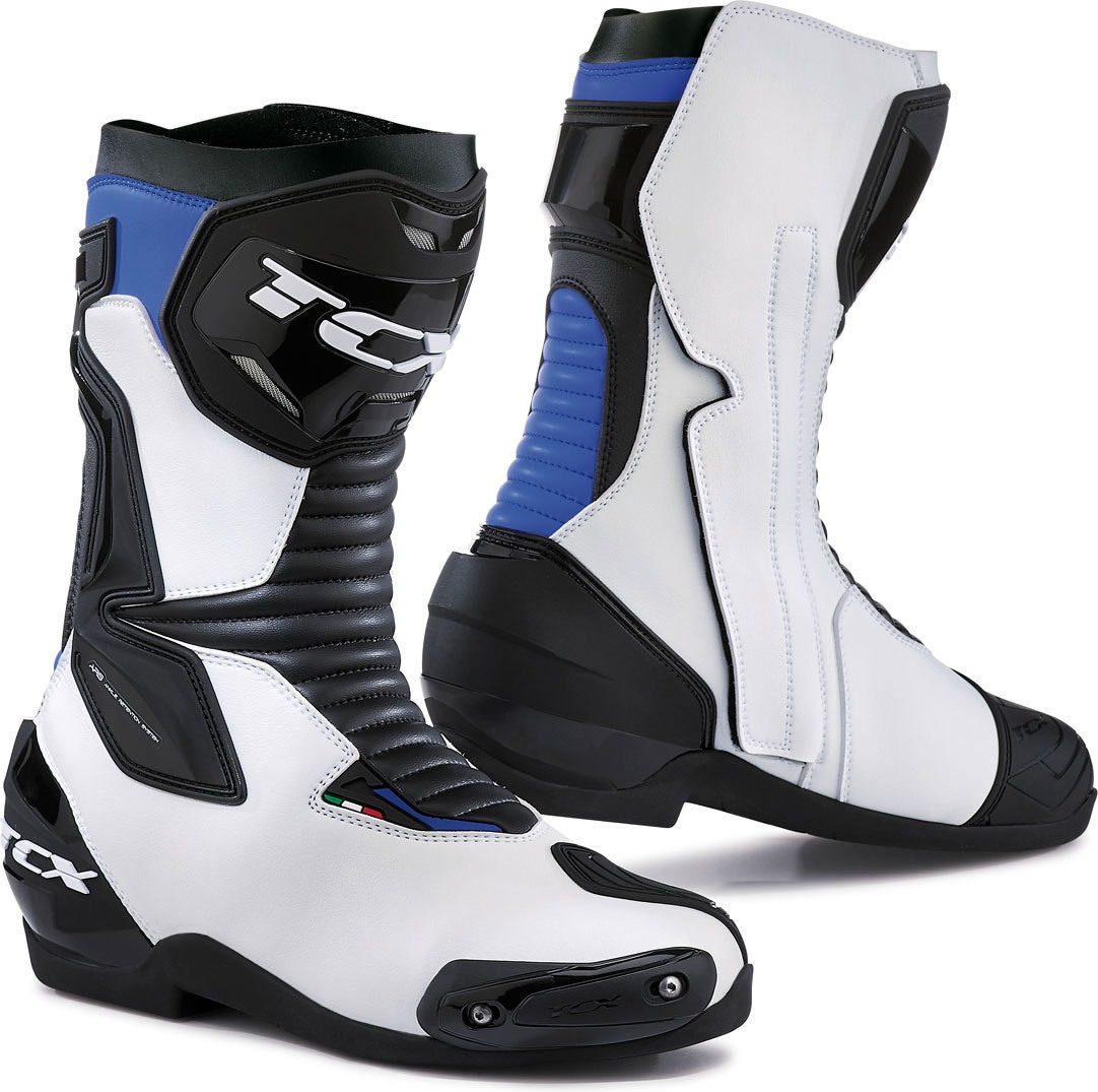 TCX Bottes SP-Master imperméable blanc/bleu