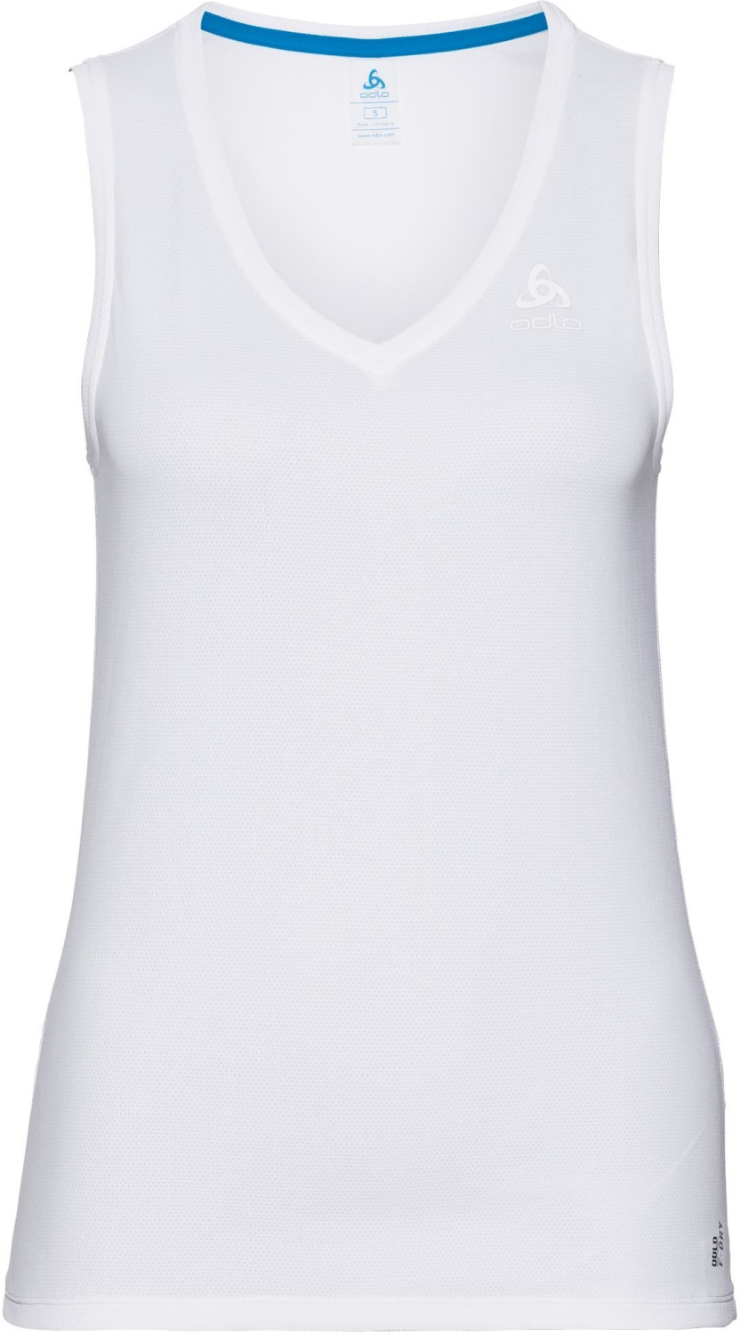 Odlo Suw Top V-Neck Singlet Active F-Dry Light (140931) white