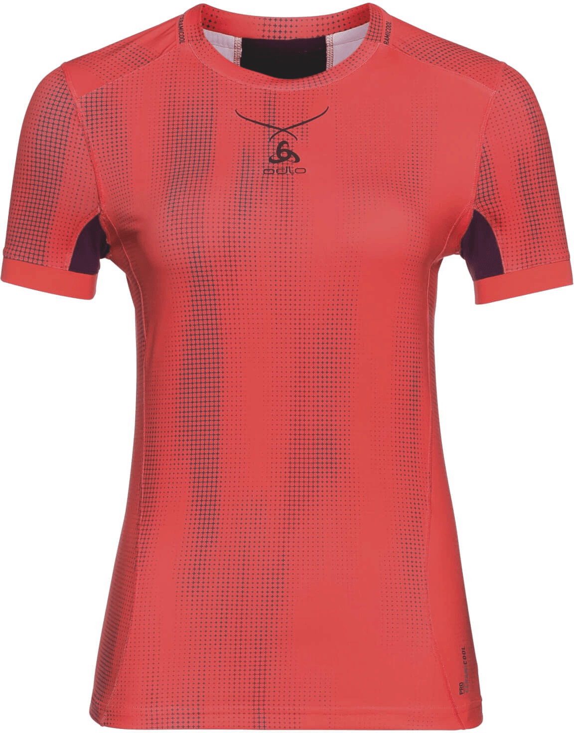 Odlo Ceramicool Pro Baselayer Shirt With Print Women (160121) coral